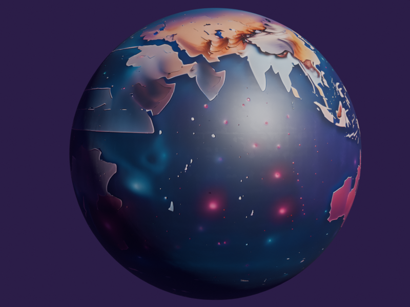 Stylized Planet-2 Image